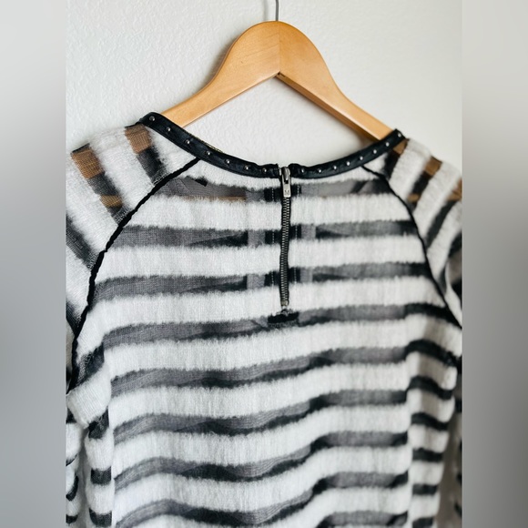 Mason Scotch see through stripes sweater - Picture 3 of 6